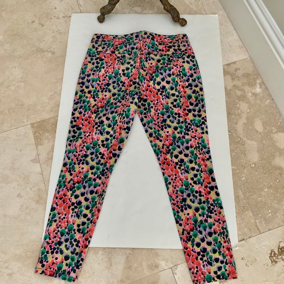 GAP printed Skinny Mini cropped Khakis SIZE 4 - Picture 5 of 9